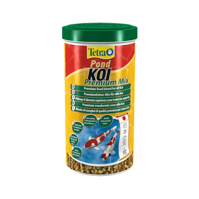 Alimentation Tetra Pond Koï Premium Mix 1 litre pour poissons de bassin