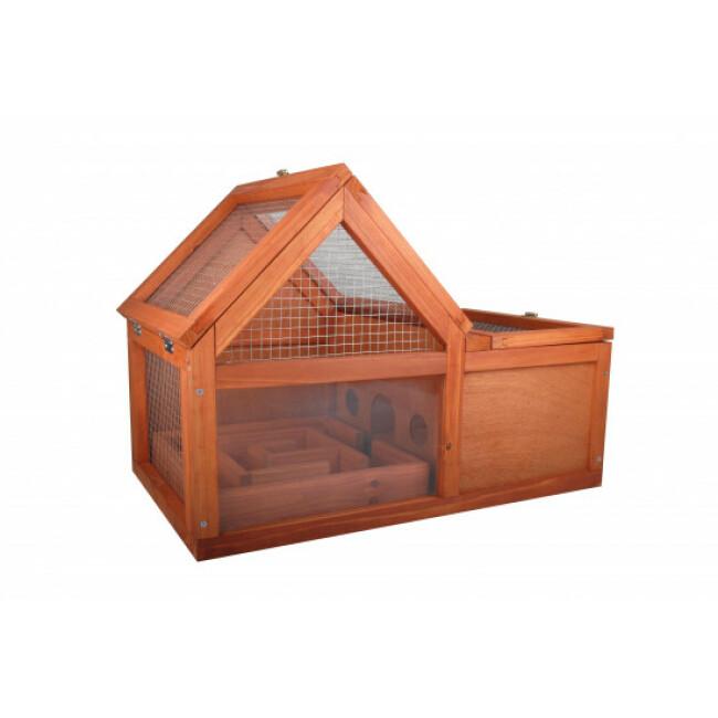 Cage bois Maze pour hamster et rongeurs