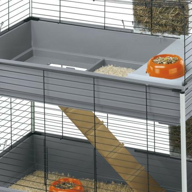 Cage Ferplast Rabbit 100 double pour lapins