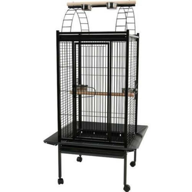 Cage pour perroquet Africa MM noire