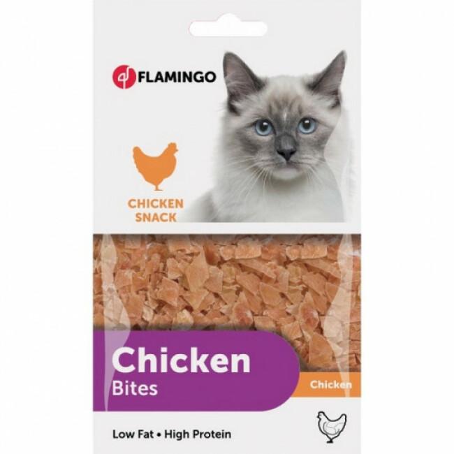 Chick'n Snack Flamingo pour chats
