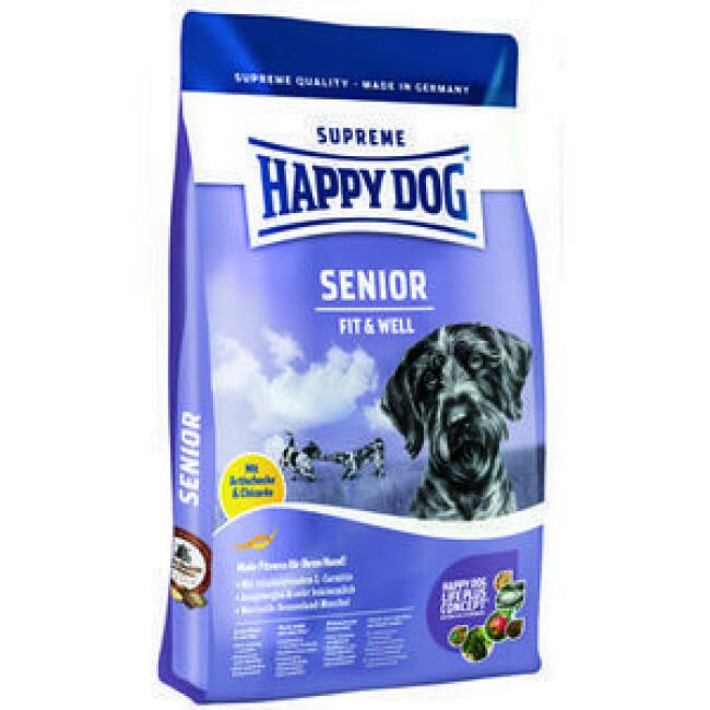 Croquettes Happy Dog Supreme Fit & Well Senior Sac 12,5 kg