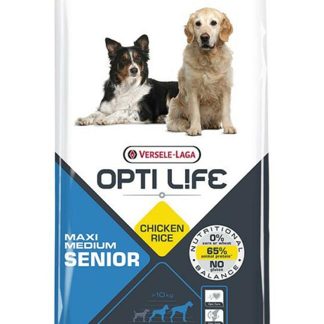 Croquettes Opti Life pour chien senior moyenne et grande taille