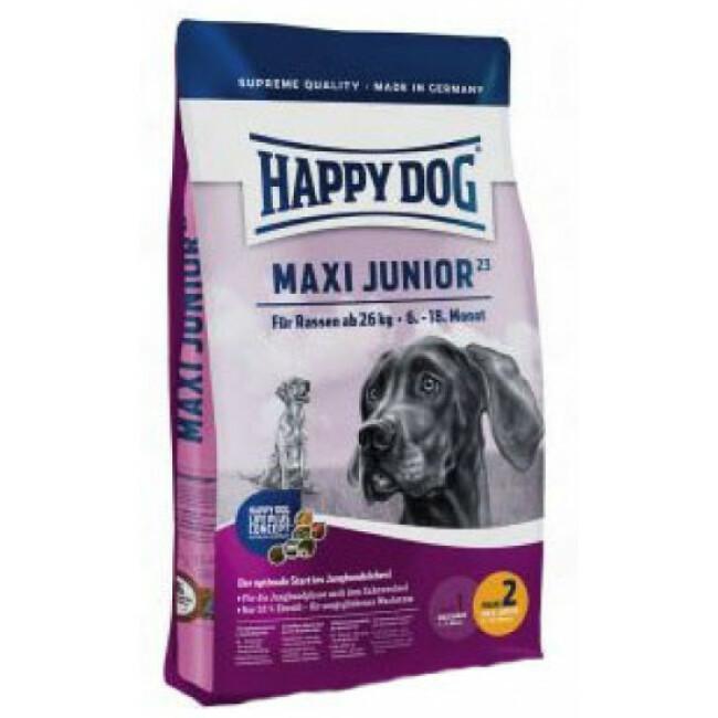 Croquettes pour chiot Happy Dog Supreme Maxi Junior GR 23 Sac 15 kg