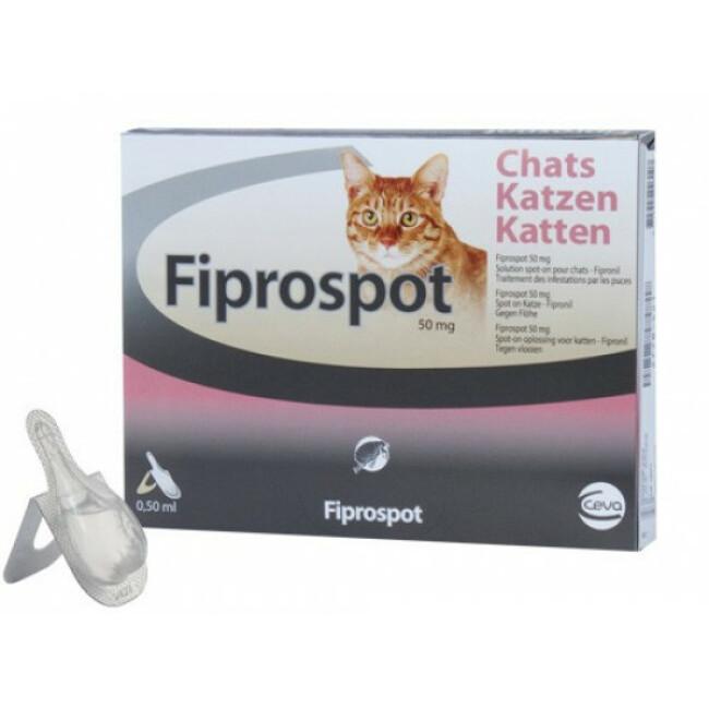 Fiprospot Spot On soin antiparasitaire pour chats