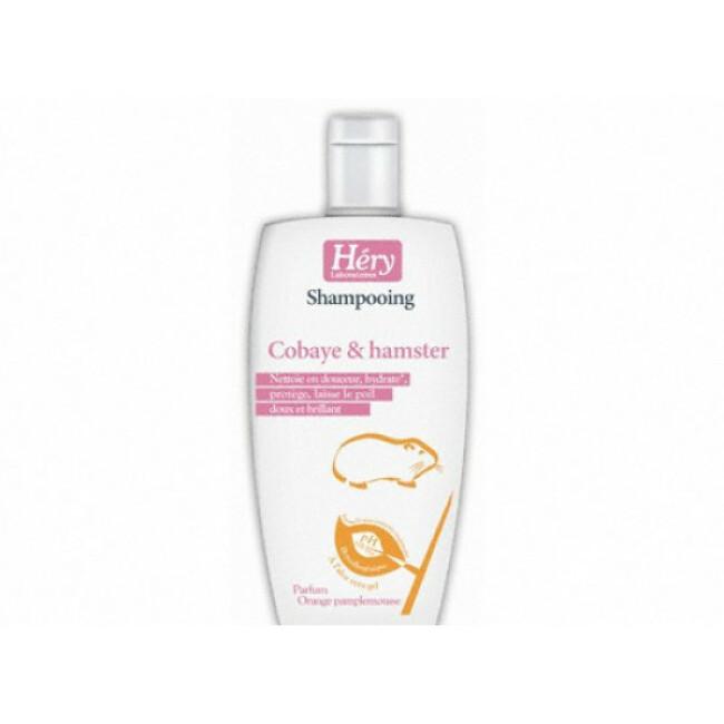 Shampoing Hery à l'aloe vera pour cobayes et hamsters Flacon 125 ml