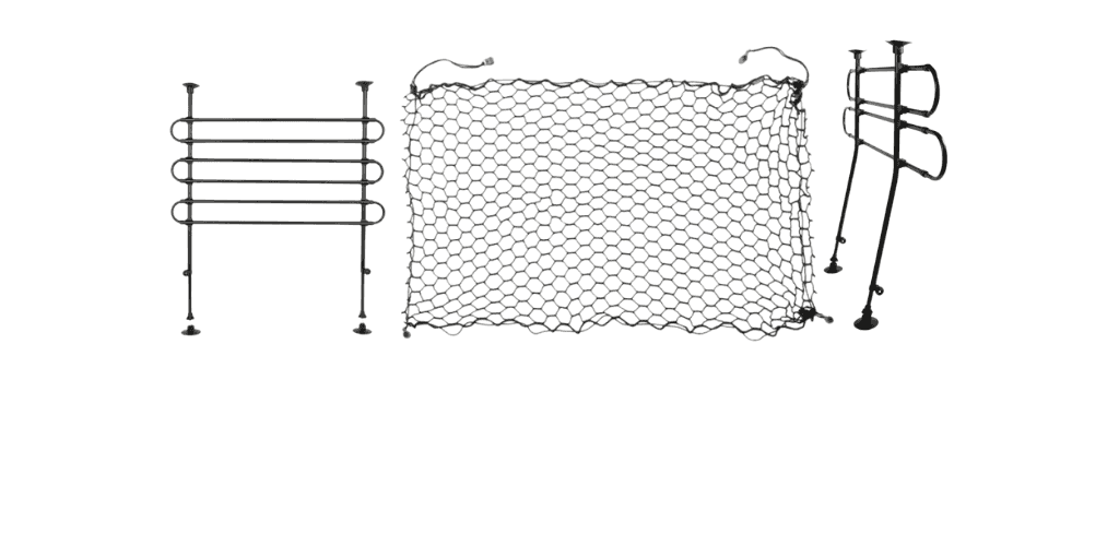 Grilles de séparation et filets pour chien