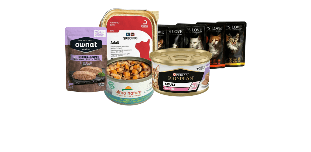 Pâtées pour chat