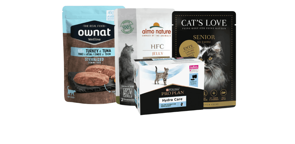 Sachets pour chat