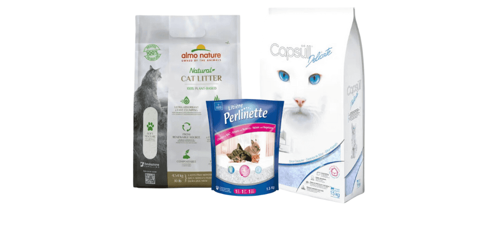 Litière pour chaton