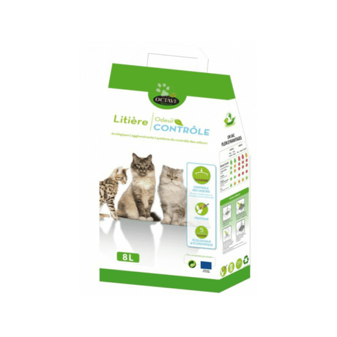 Litière écologique agglomérante Octave