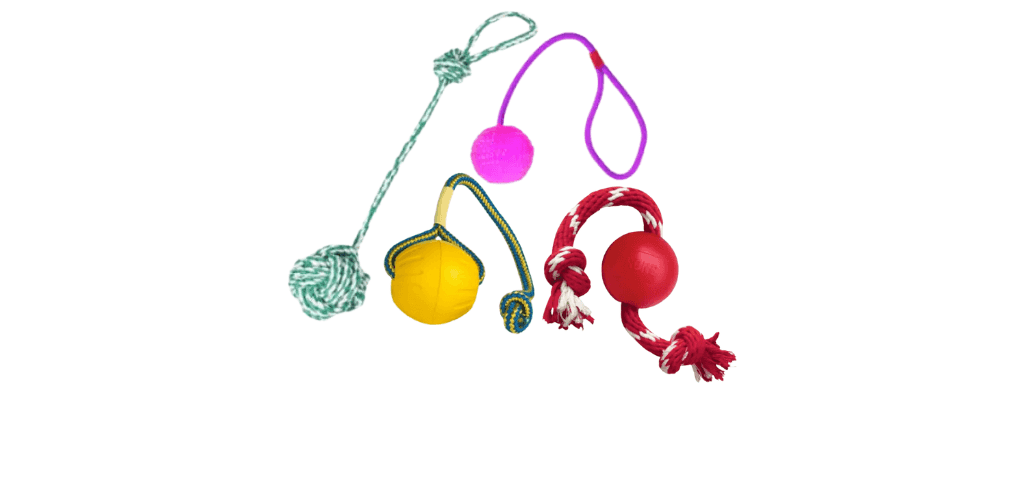 Balles avec corde