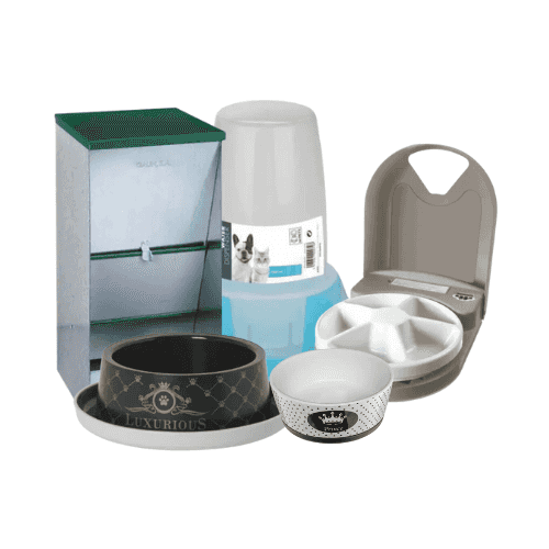 Gamelles et distributeurs de nourriture pour chien