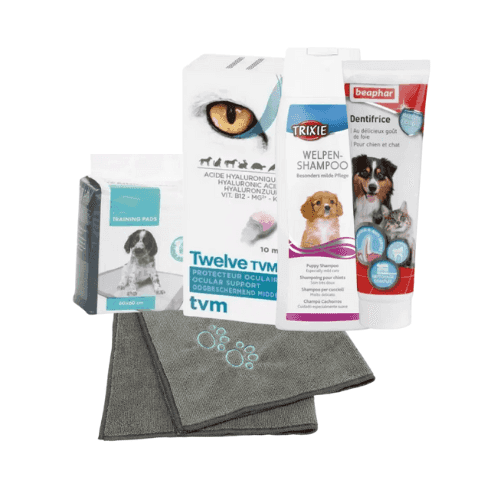 Propreté et soins pour chiot