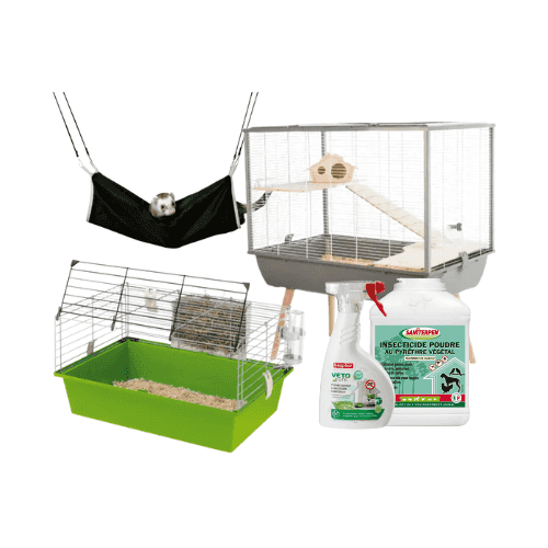 Habitat du furet