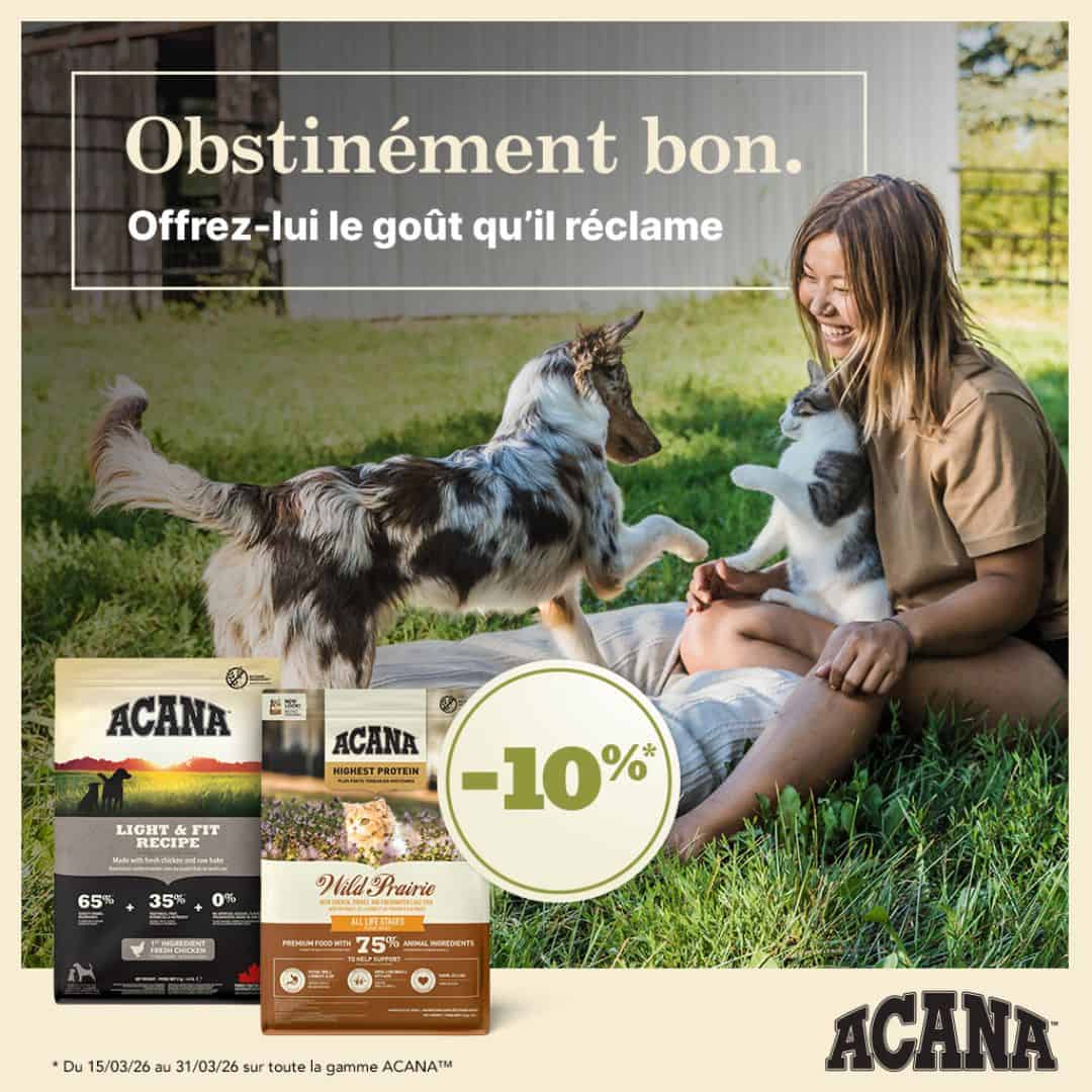 -10% sur toute la marque ACANA