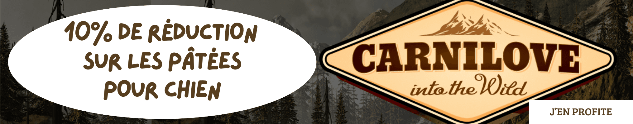 Bon plan : –10 % sur les pâtées Carnilove pour chien