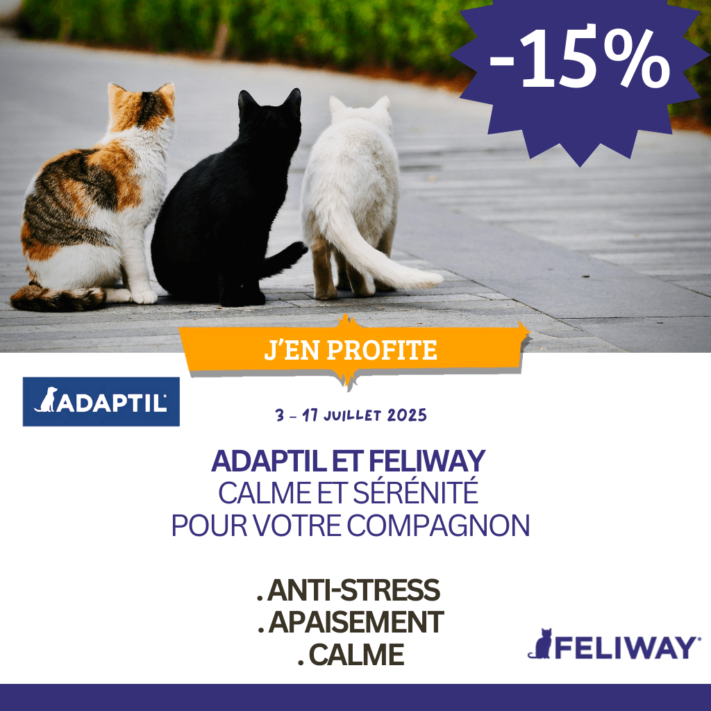 FELIWAY / ADAPTIL : 15%