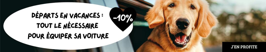 10 % Départs en vacances : tout le nécessaire pour équiper sa voiture !