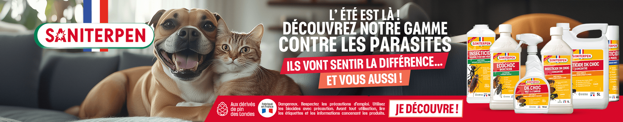 Découvrez les insecticides Saniterpen