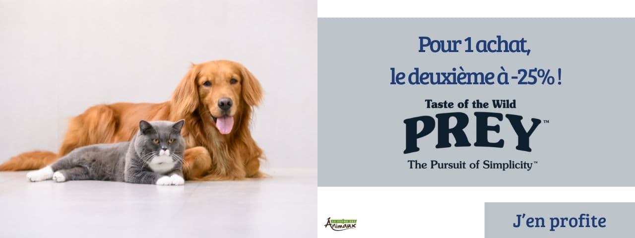 TOW Prey Chien et Chat : 1 acheté, le 2e à -25%