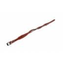 Collier Twist Brun Long 55 cm larg 3 cm