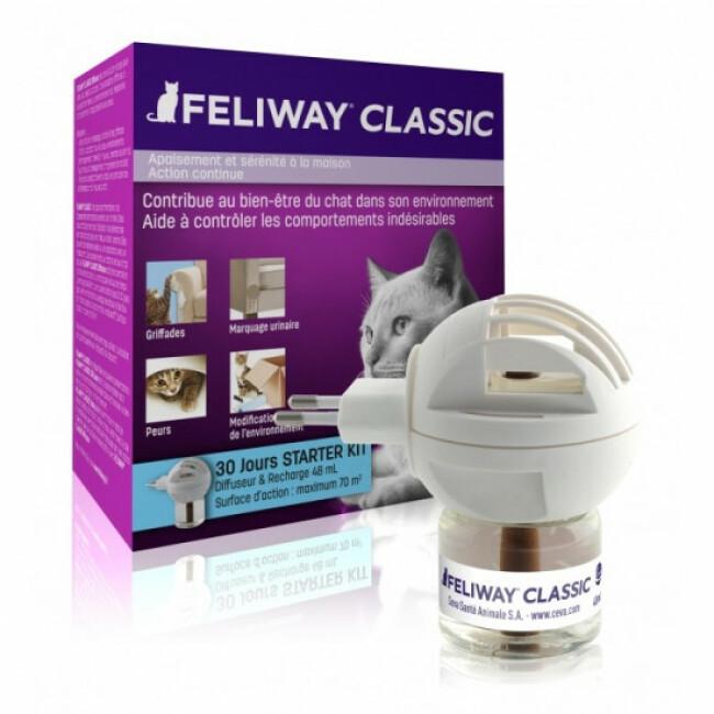 Feliway diffuseur et recharge pour chat : Hygiène et soin du chat FELIWAY  animalerie - botanic®