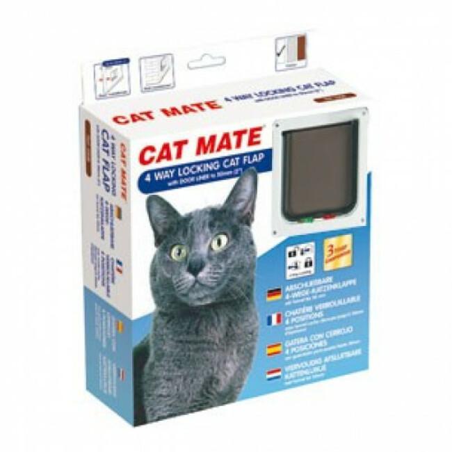 Chatière électromagnétique 254W Blanche Cat Mate
