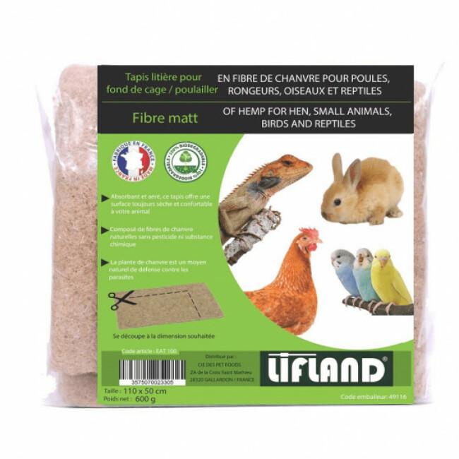 Vers de farine déshydratés pour poules et poussins - Lifland - 130 g  Compagnie des Pet Foods
