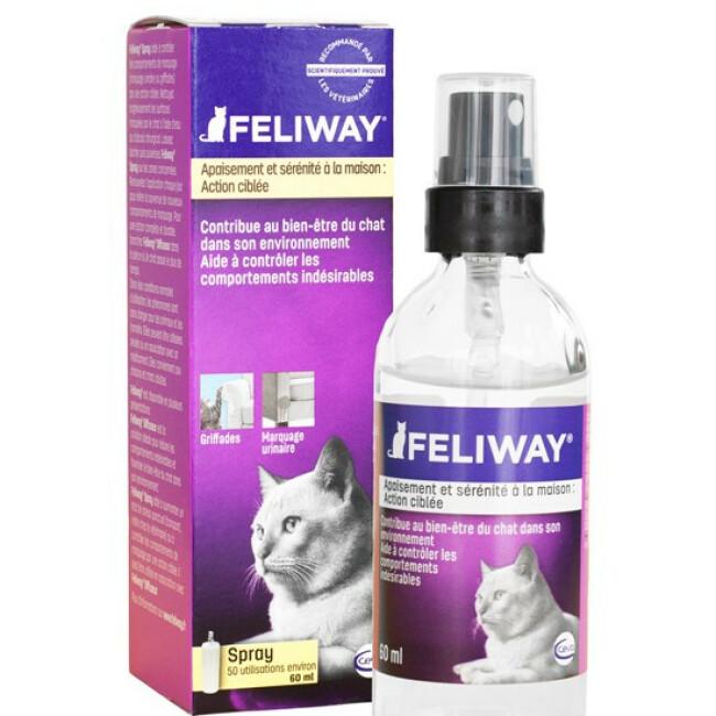 Feliway Classic Transport spray aide à lutter contre le stress