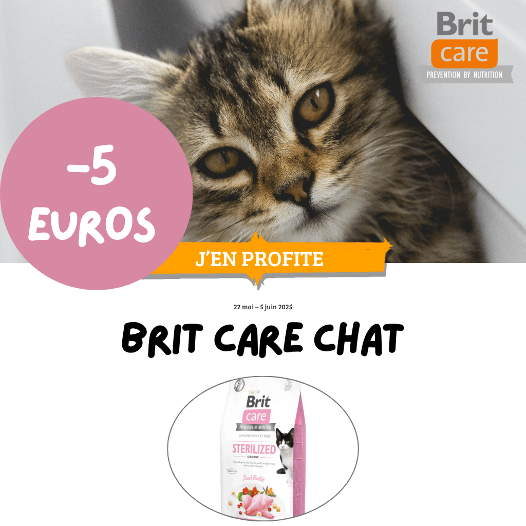 5 euros de réduction : Brit Care Chat
