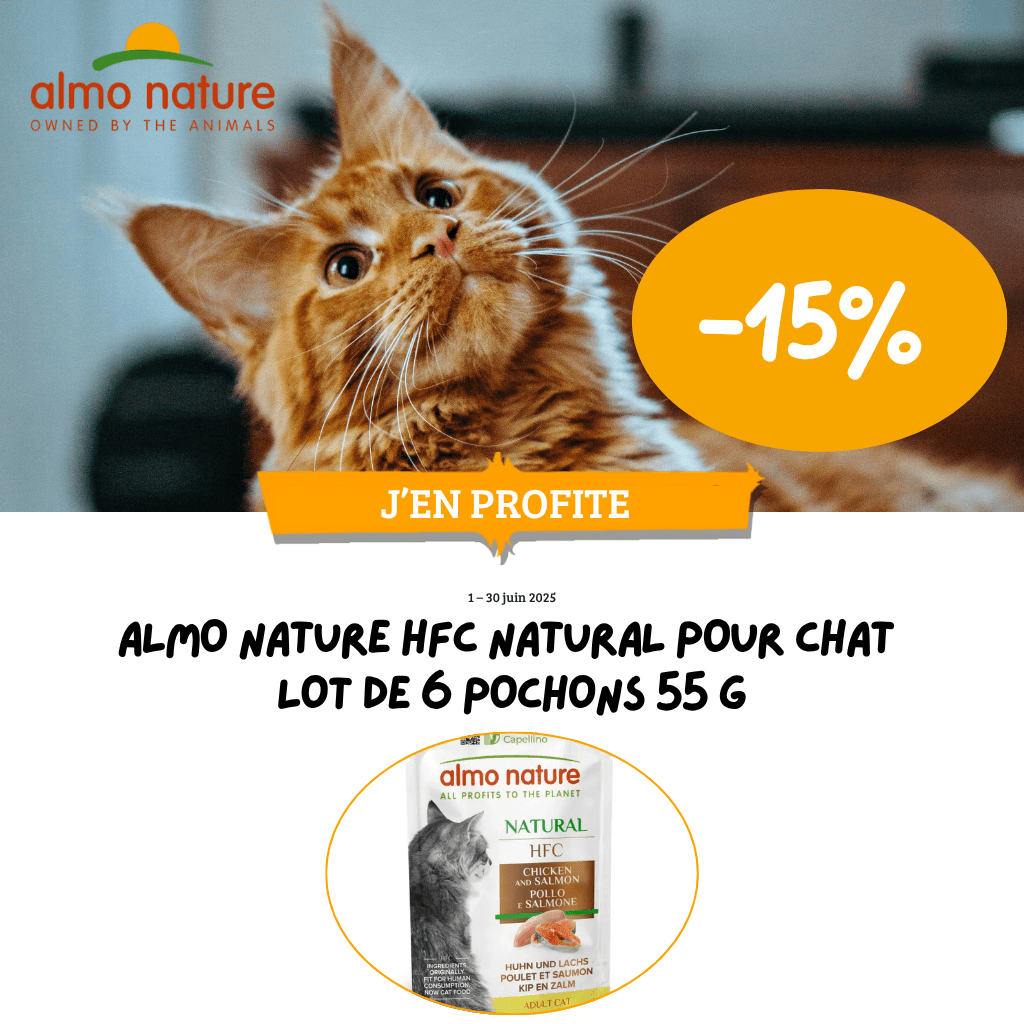 Almo Nature HFC Natural pour chat - Lot de 6 pochons 55 g