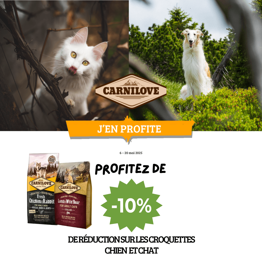 Carnilove Chat / Carnilove Chien : 10%