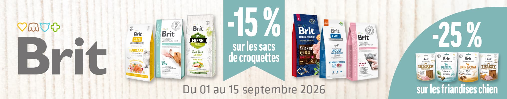 Profitez des offres BRIT !
