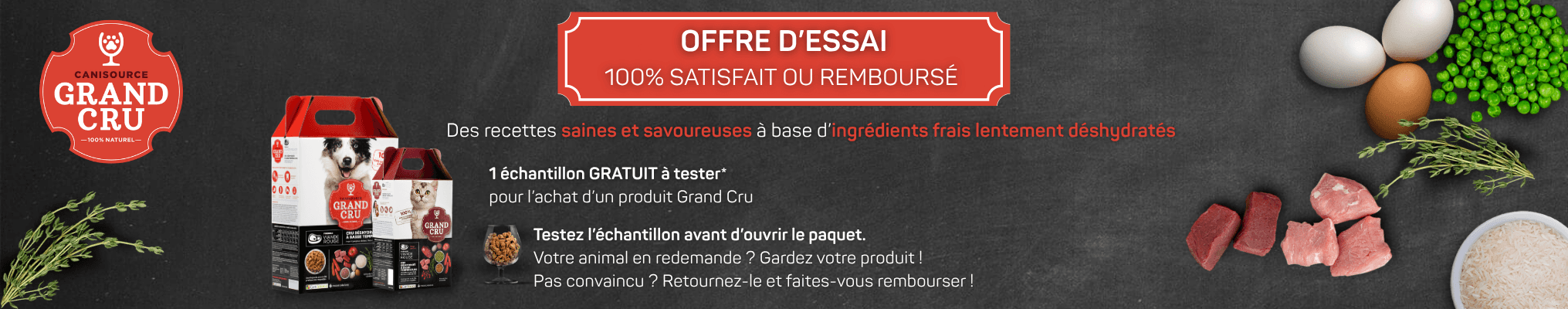 Grand Cru : 1 échantillon à tester !