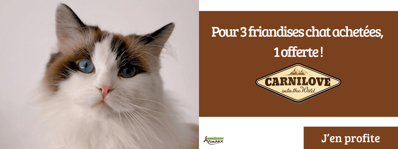 Friandises pour chat Carnilove : 3 = 4