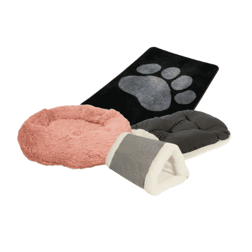 Coussins, tapis et couvertures pour chat