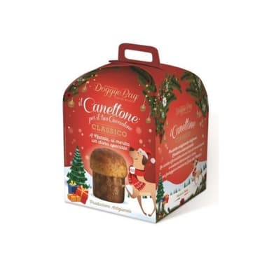 Canettone de Noël pour chien