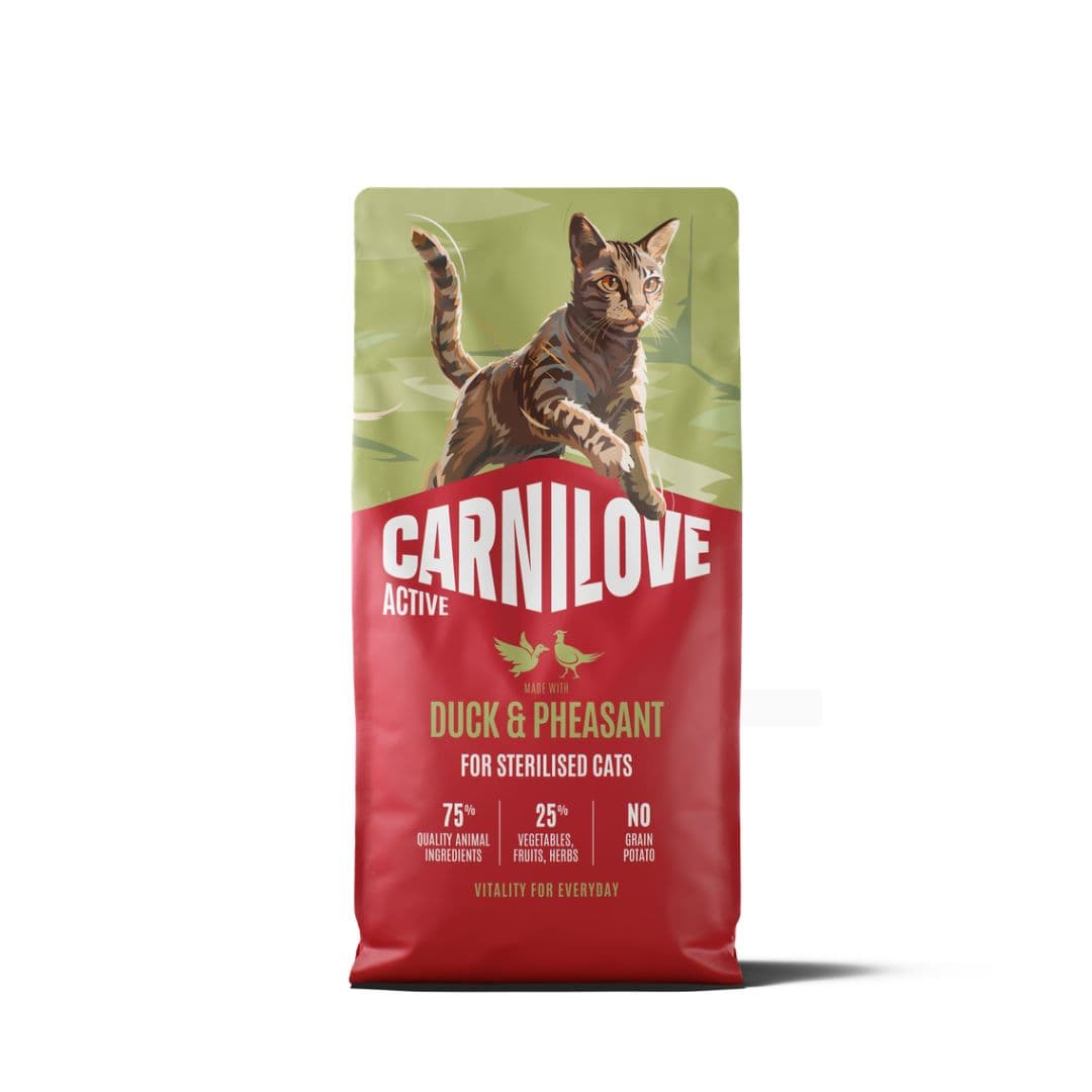 Carnilove Active pour chat stérilisé - Canard / Faisan