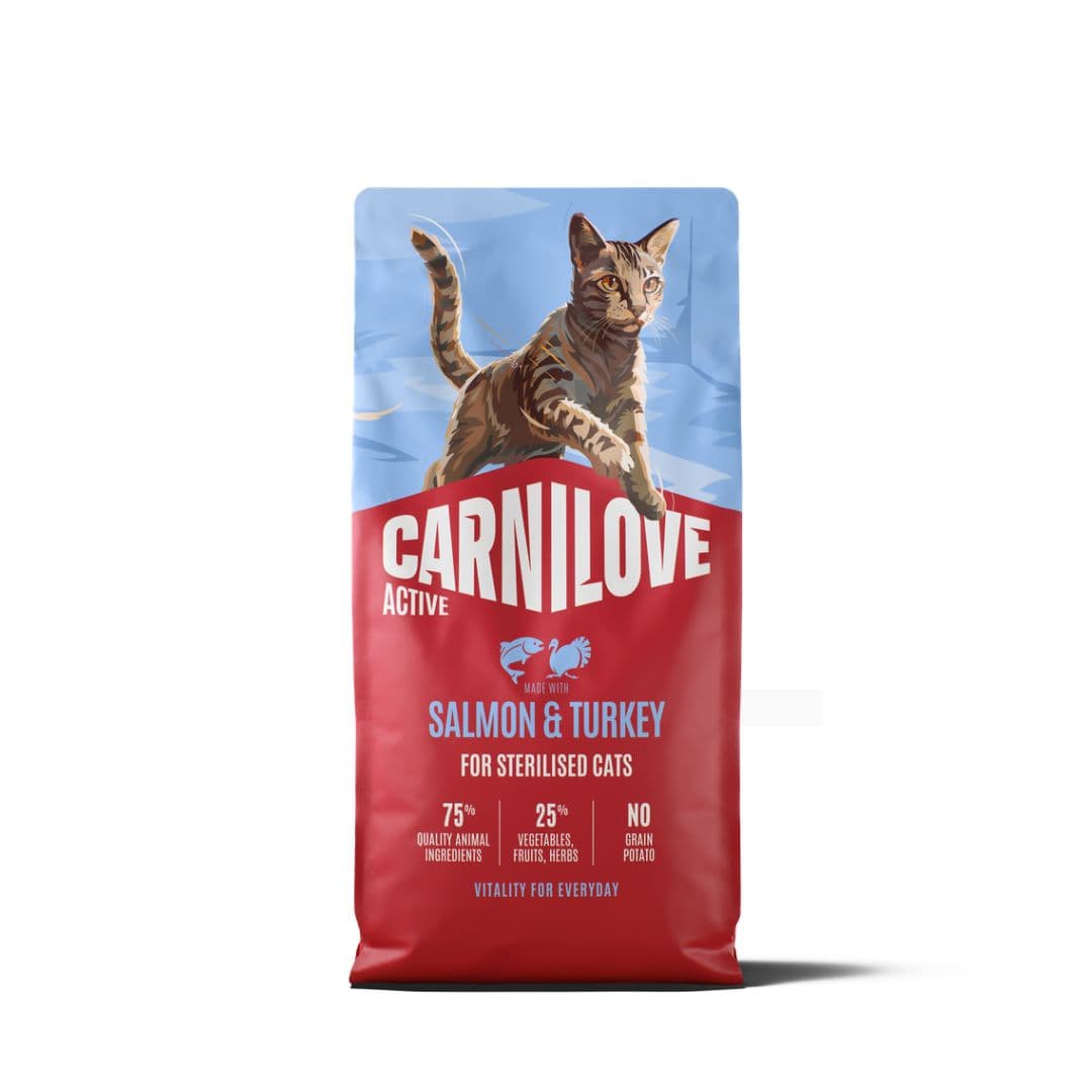 Carnilove Active pour chat stérilisé - Saumon / Dinde