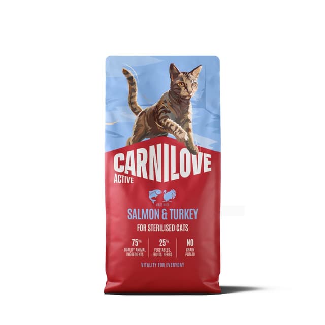Carnilove Active sterilised cat salmon turkey