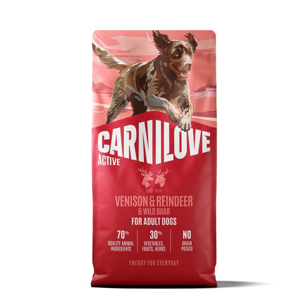 Carnilove Active pour chien adulte - Chevreuil / Renne & Sanglier sauvage