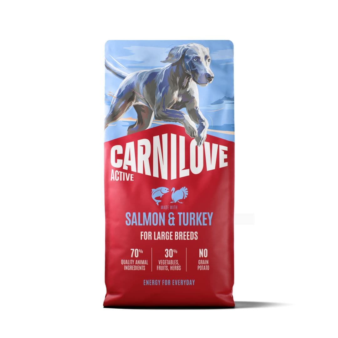 Carnilove Active pour chien de grande taille - Saumon / Dinde