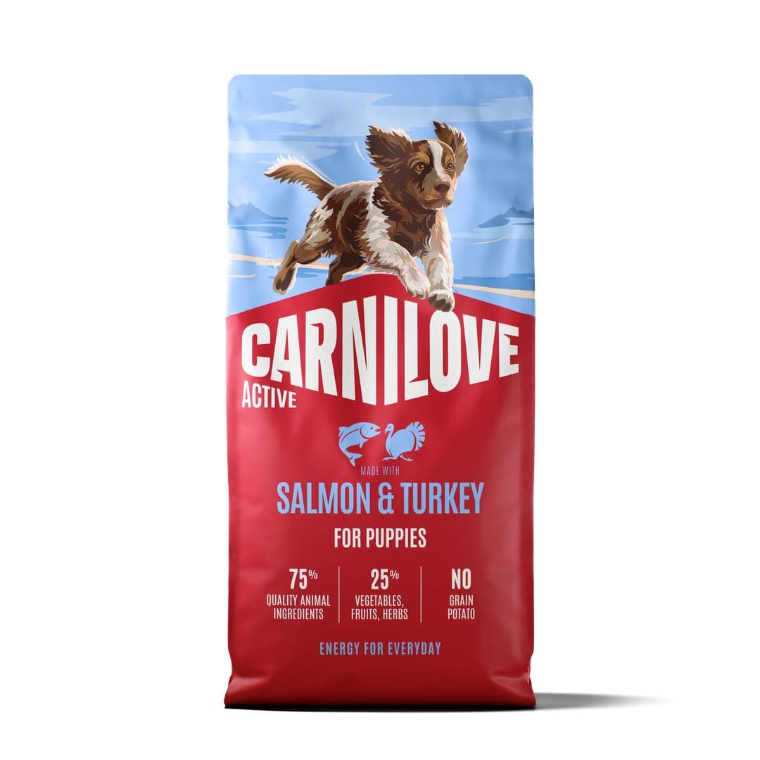 Carnilove Active pour chiot - Saumon / Dinde