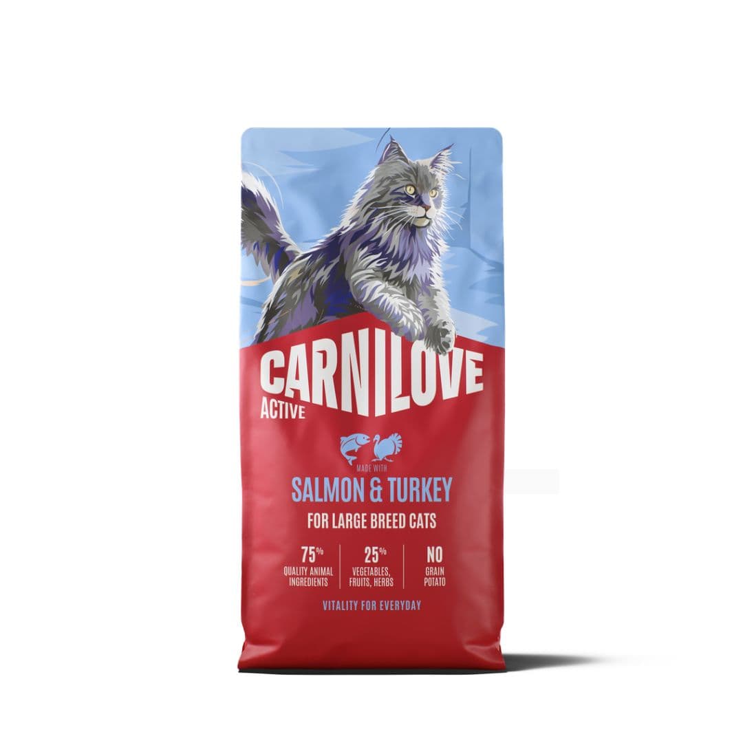 Carnilove Active pour grand chat - Saumon / Dinde