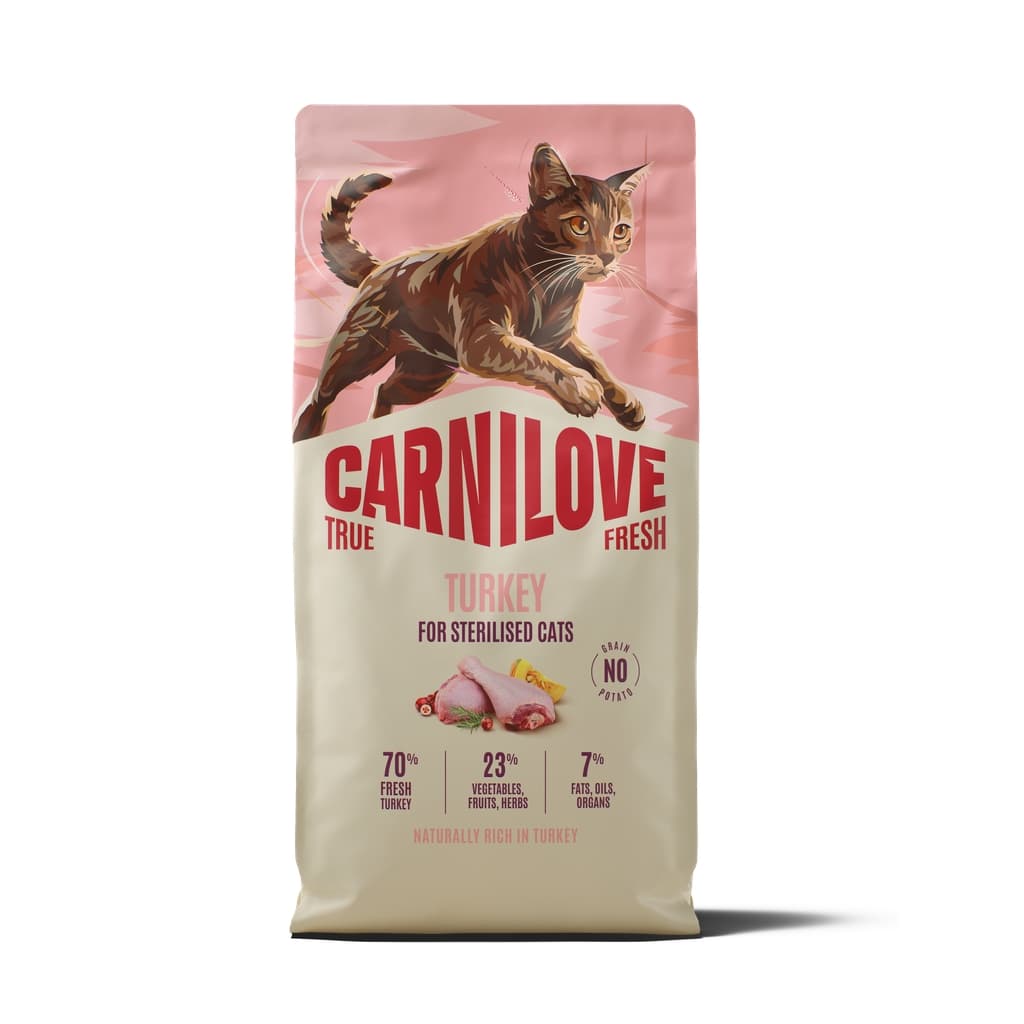 Carnilove True Fresh à la dinde pour chat stérilisé