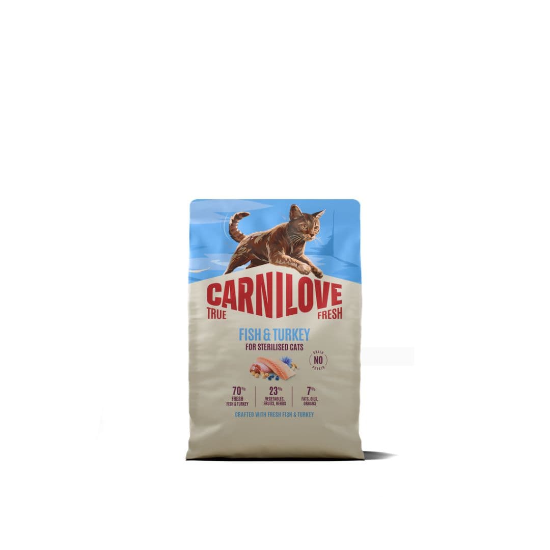 Carnilove True Fresh pour chat adulte stérilisé - Poisson / Dinde