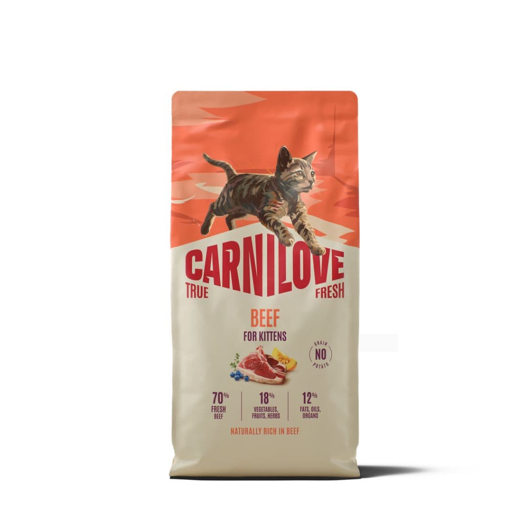 Carnilove True Fresh pour chaton - Boeuf
