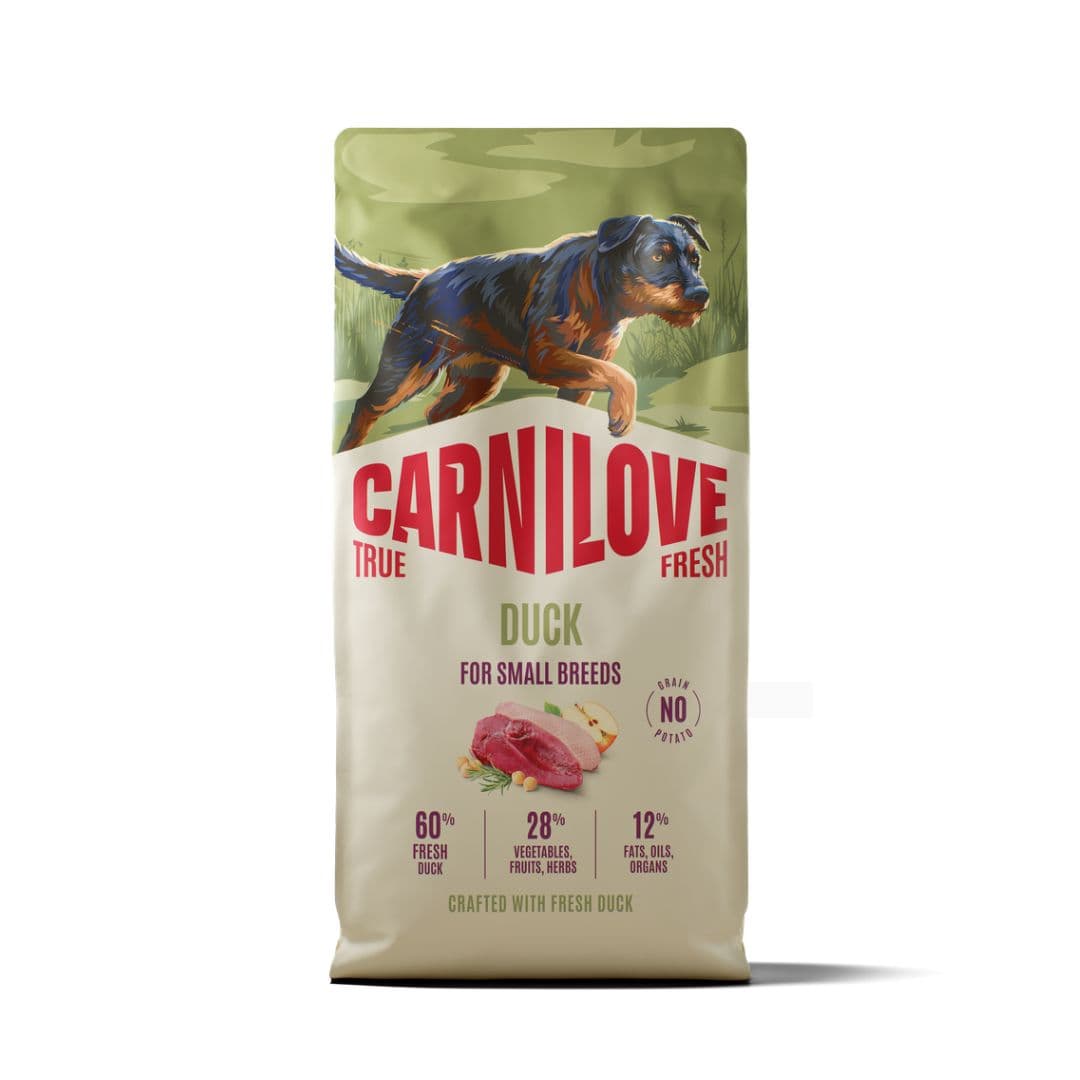 Carnilove True Fresh pour chien adulte de petite taille - Canard