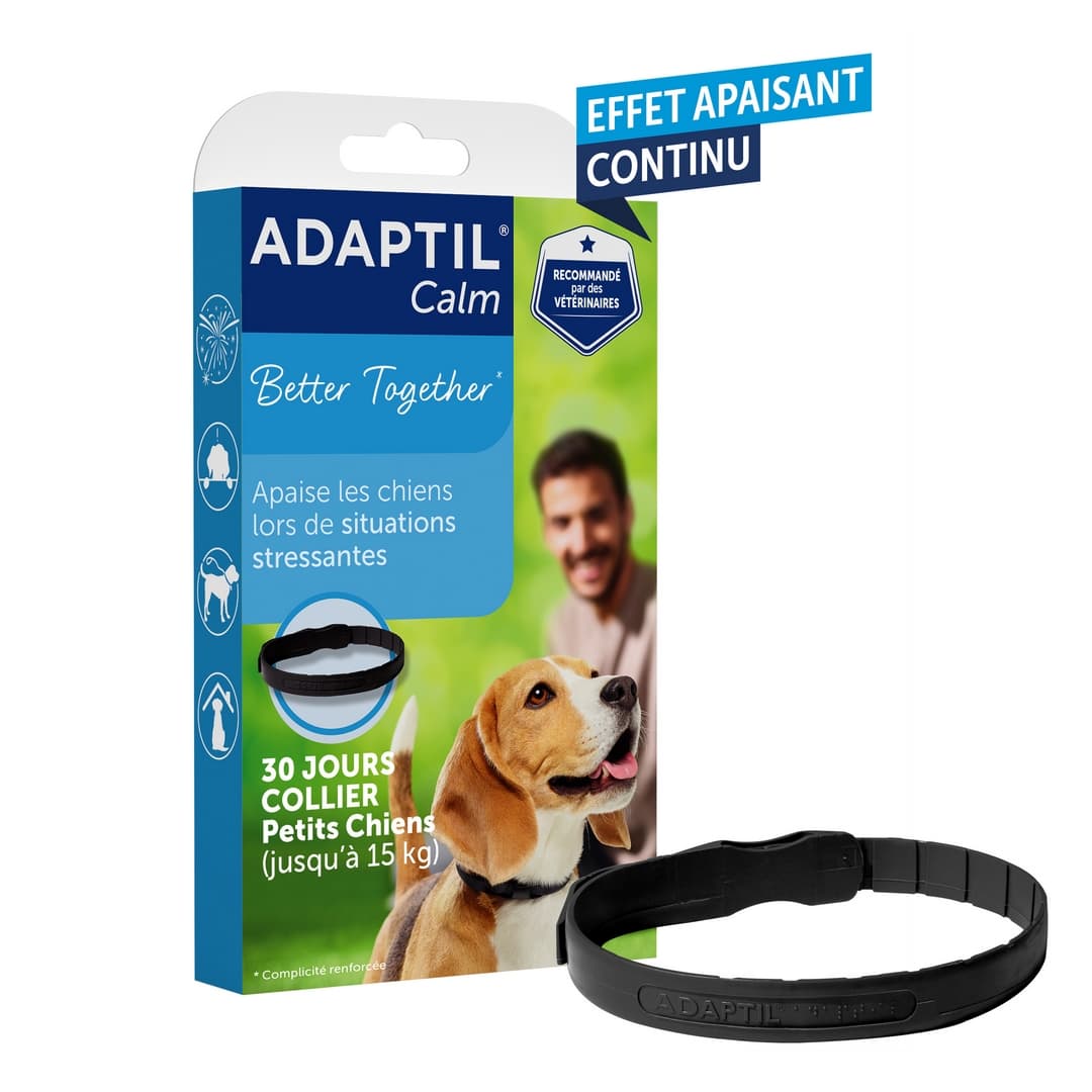Collier anti-stress Adaptil pour chiens